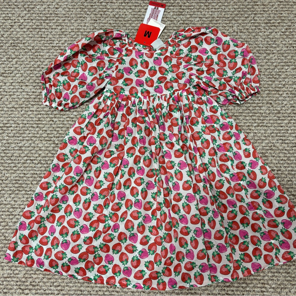 Girls Strawberry summer dress